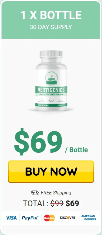 Vertigenics Tonic 1 bottle